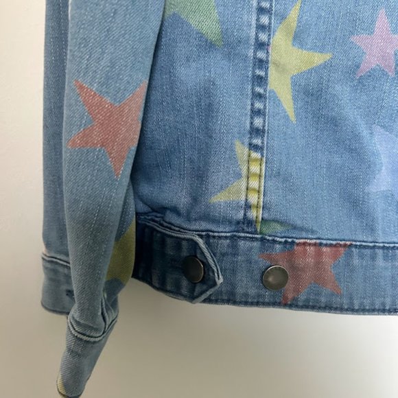 Stella McCartney Kids Star Print Denim Jacket - Picture 8 of 8